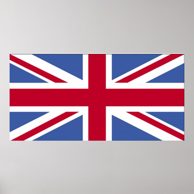 British Flag Poster (Front)