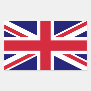 British Flag Rectangular Sticker