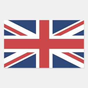 British Flag Rectangular Sticker