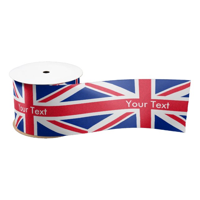 British flag ribbon satin ribbon (Spool)