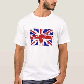 British Flag Splatter T-Shirt