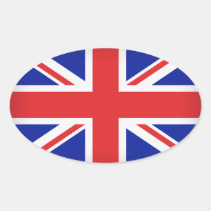 British Flag Stickers
