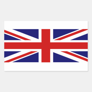 British flag stickers   Union jack design