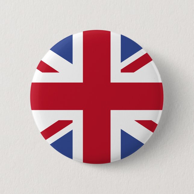 British Flag T-shirts and Apparel 6 Cm Round Badge (Front)