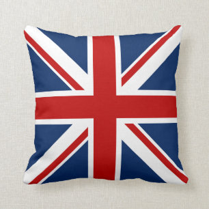 British Flag Throw Pillow
