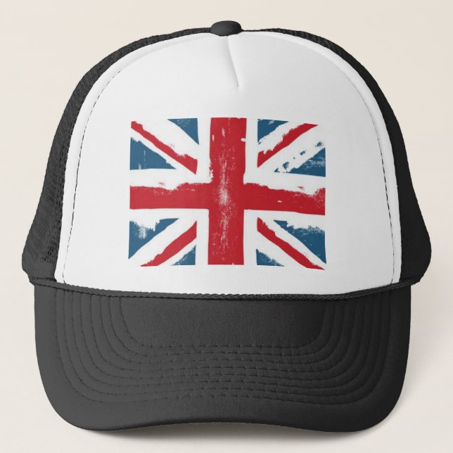 British Flag Trucker Hat (Front)
