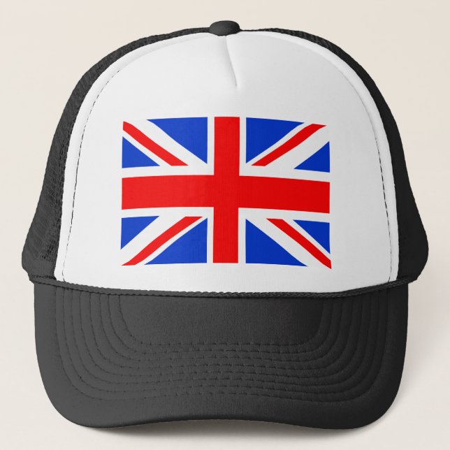 British Flag Trucker Hat (Front)
