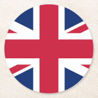 BRITISH FLAG, Union Jack beer mat,