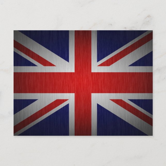 British Flag Union Jack Postcard (Front)