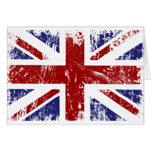 British Flag Union Jack Punk Grunge