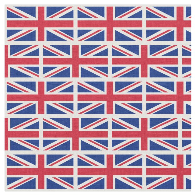 British Flag & United Kingdom fashion Fabric/sport Fabric (Close Up)