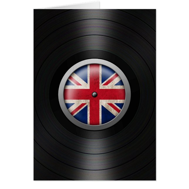 British Flag Vinyl Record Album Graphic (Front)