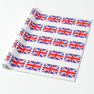 British Flag Wrapping Paper