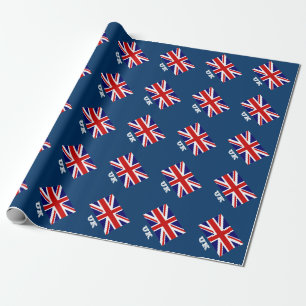 British flag wrapping paper   Union Jack design