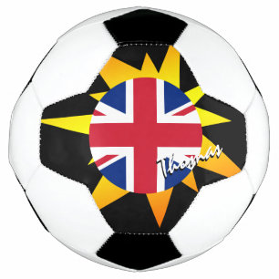 British Football UK & Union Jack Flag / BANG