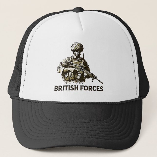 British Forces  Trucker Hat (Front)