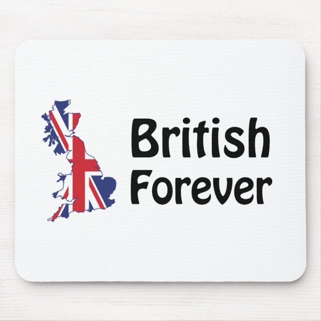 British Forever Mouse Mat (Front)
