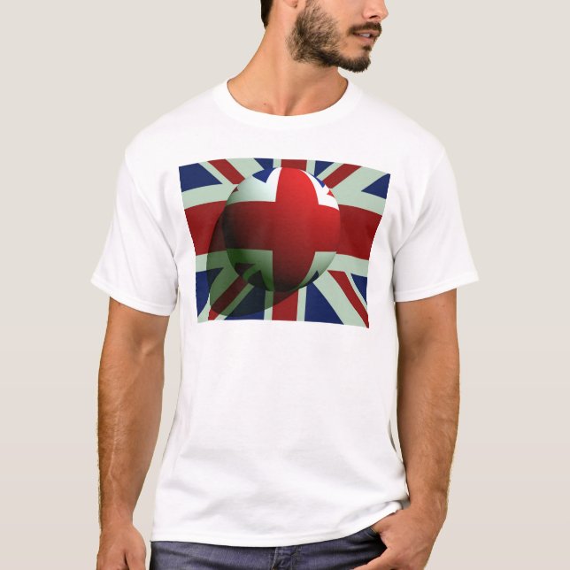 British Globe Flag T-Shirt (Front)