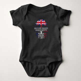 British Grown with French Roots France Design Baby Bodysuit