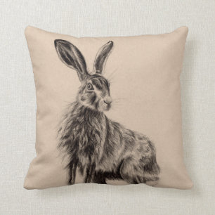 British Hare Cushion