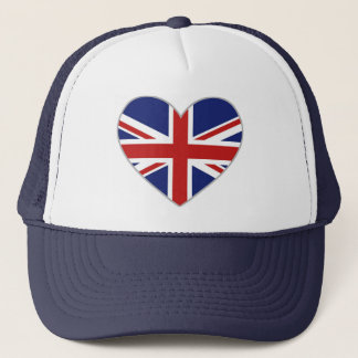 British Heart Trucker Hat