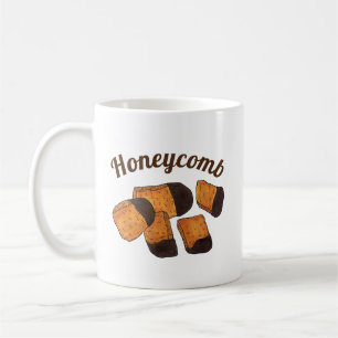 British Honeycomb Sponge Cinder Toffee Candy Sweet Coffee Mug