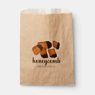 British Honeycomb Sponge Cinder Toffee Candy Sweet Favour Bags