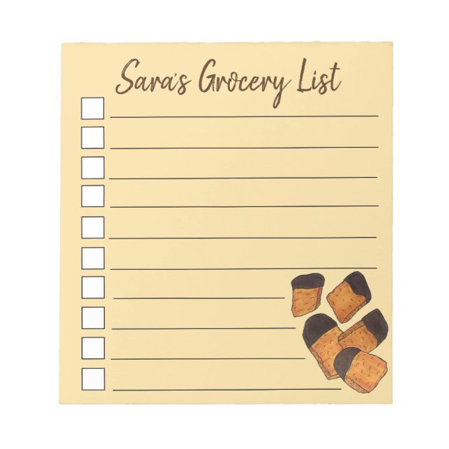 British Honeycomb Sponge Cinder Toffee Candy Sweet Notepad (Front)