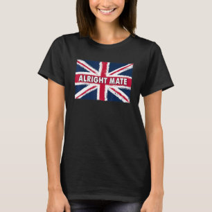 British Ideas for Women & Anglophiles With UK Brit T-Shirt