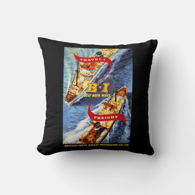 British India ~ Best Both Ways Cushion (Front)