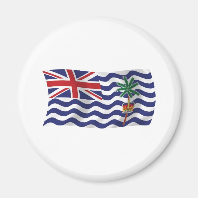 British Indian Ocean Flag Magnet (Front)