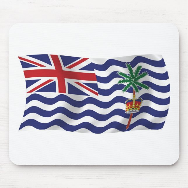 British Indian Ocean Flag Mousepad (Front)