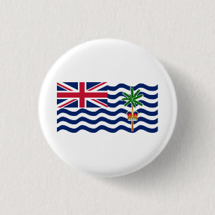 British Indian Ocean Territory Flag 3 Cm Round Badge
