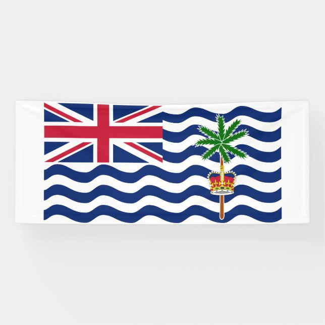 British Indian Ocean Territory Flag Banner (Horizontal)