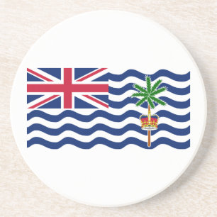 British Indian Ocean Territory Flag Coaster