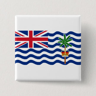British Indian Ocean Territory Flag IO 15 Cm Square Badge