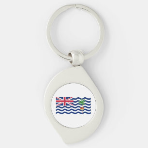 British Indian Ocean Territory Flag Key Ring