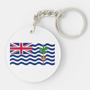 British Indian Ocean Territory Flag Key Ring