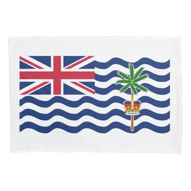 British Indian Ocean Territory Flag Pillowcase (Front)
