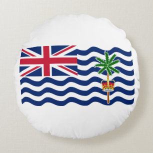 British Indian Ocean Territory Flag Round Cushion