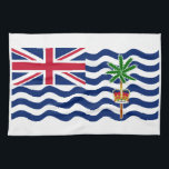British Indian Ocean Territory Flag Tea Towel<br><div class="desc">Patriotic flag of British Indian Ocean Territory.</div>