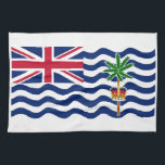 British Indian Ocean Territory Flag Tea Towel<br><div class="desc">Patriotic flag of British Indian Ocean Territory.</div>