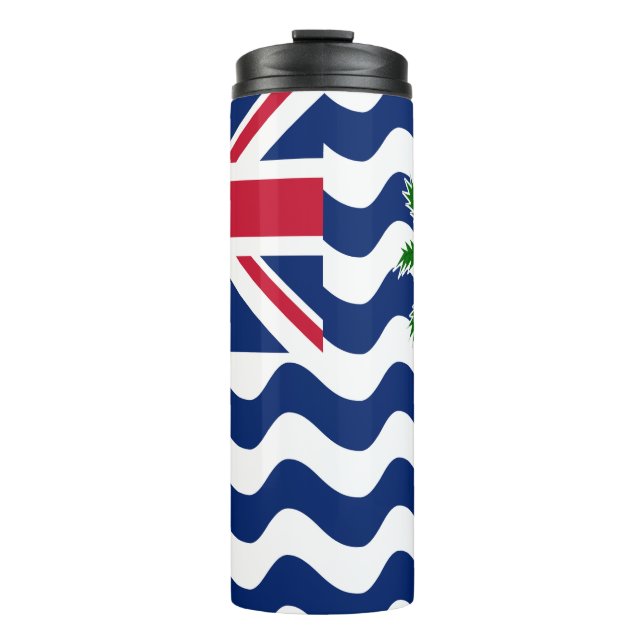 British Indian Ocean Territory Flag Thermal Tumbler (Front)