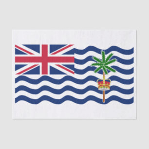 British Indian Ocean Territory Flag Tissue Paper