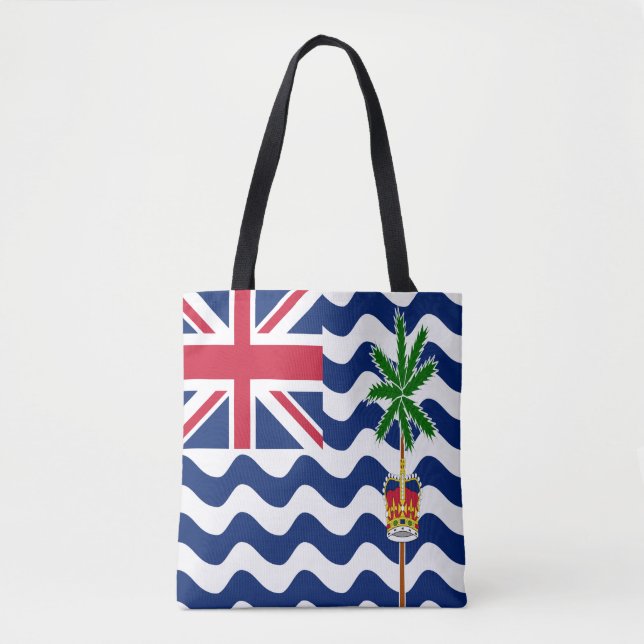 British Indian Ocean Territory Flag Tote Bag (Front)