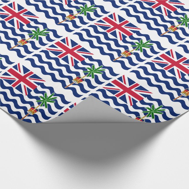 British Indian Ocean Territory Flag Wrapping Paper (Corner)
