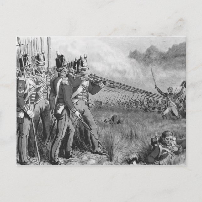 British Infantry Postcard (Front)