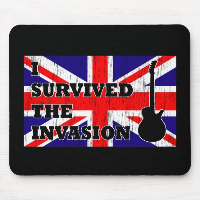 British Invasion Mouse Mat (Front)