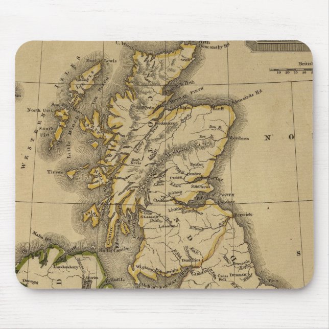 British Islands 2 Mouse Mat (Front)