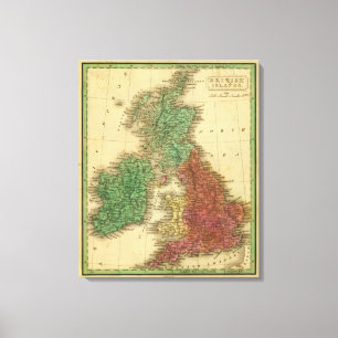 British Islands Canvas Print